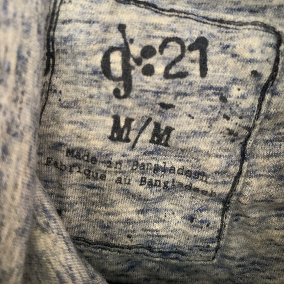 Blue tshirt hoodie Los Angeles size M - Picture 3 of 3